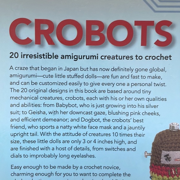 Book CROBOTS. 20 amigurumi crochet robots to make. Softcover - Picture 4 of 7